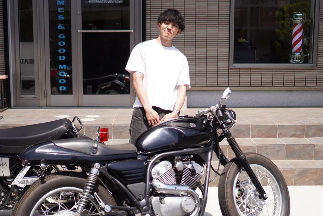 かっこいいバイクに愛情を感じました