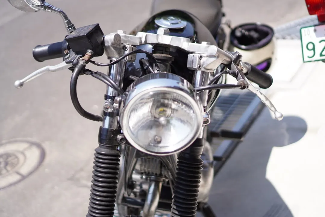 かっこいいバイクに愛情を感じました